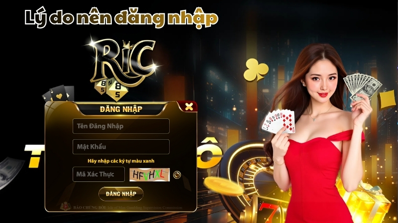 Lý do nên đăng nhập RICWIN trải nghiệm hiện nay