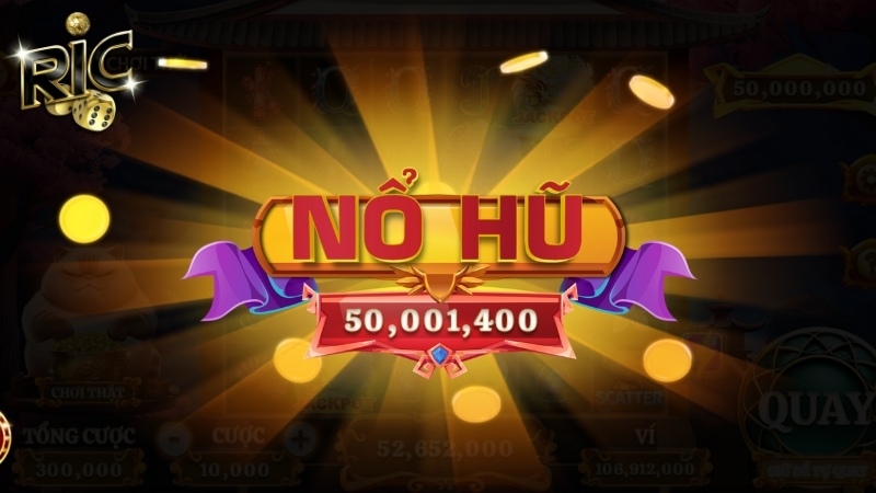 Mẹo quay slot Mèo tài lộc Ricwin dễ nổ hũ nhất