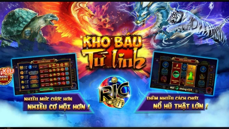 Slot Kho Báu Tứ Linh Ricwin có gì đặc biệt?